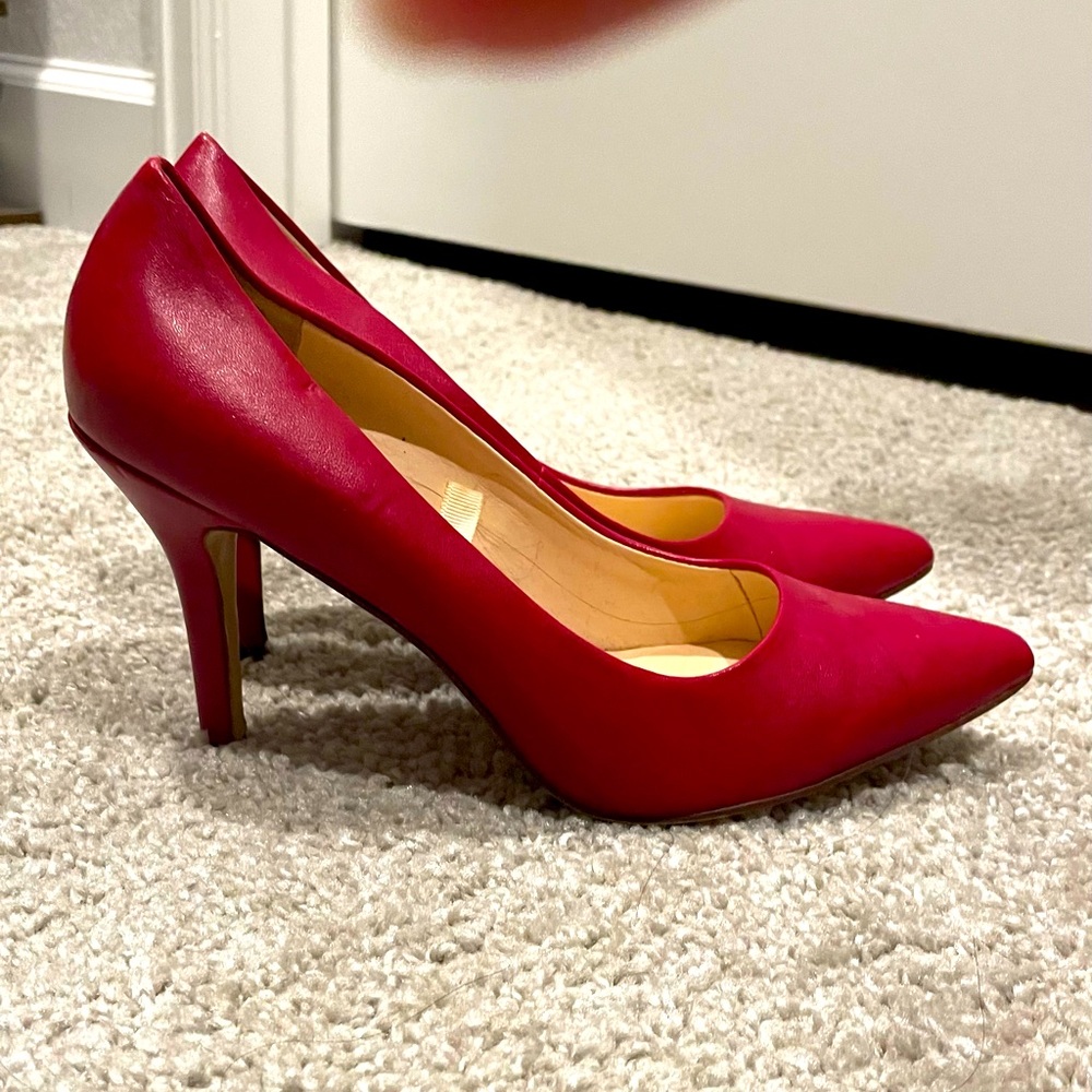 Nine West Red Pumps
